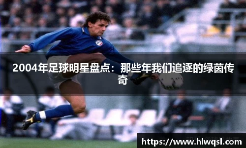 2004年足球明星盘点：那些年我们追逐的绿茵传奇